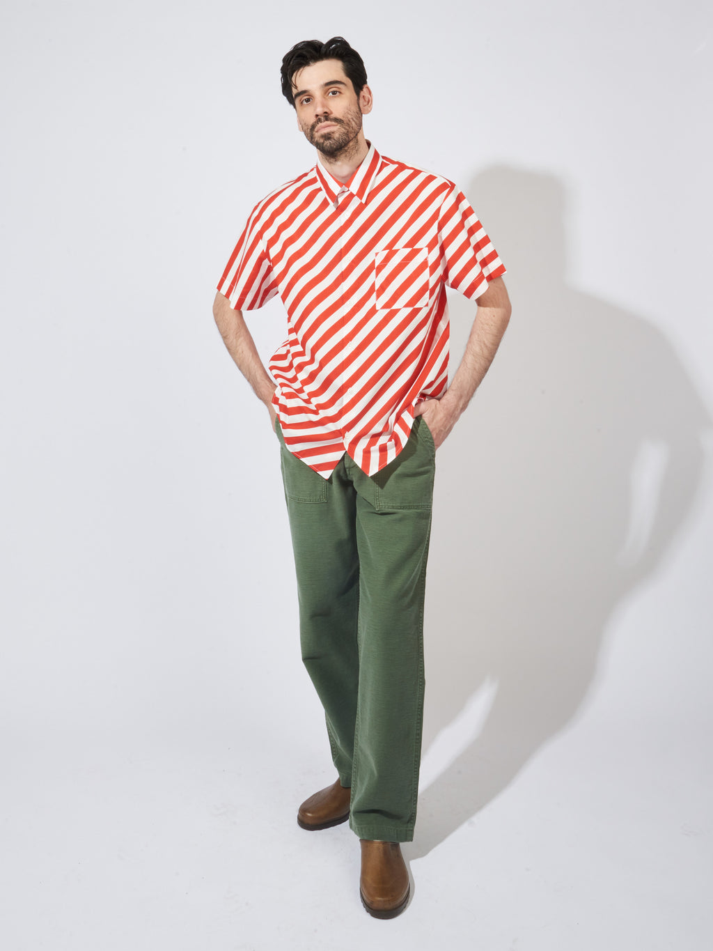 A.P.C. - Red Riley S/S Shirt – Frances May