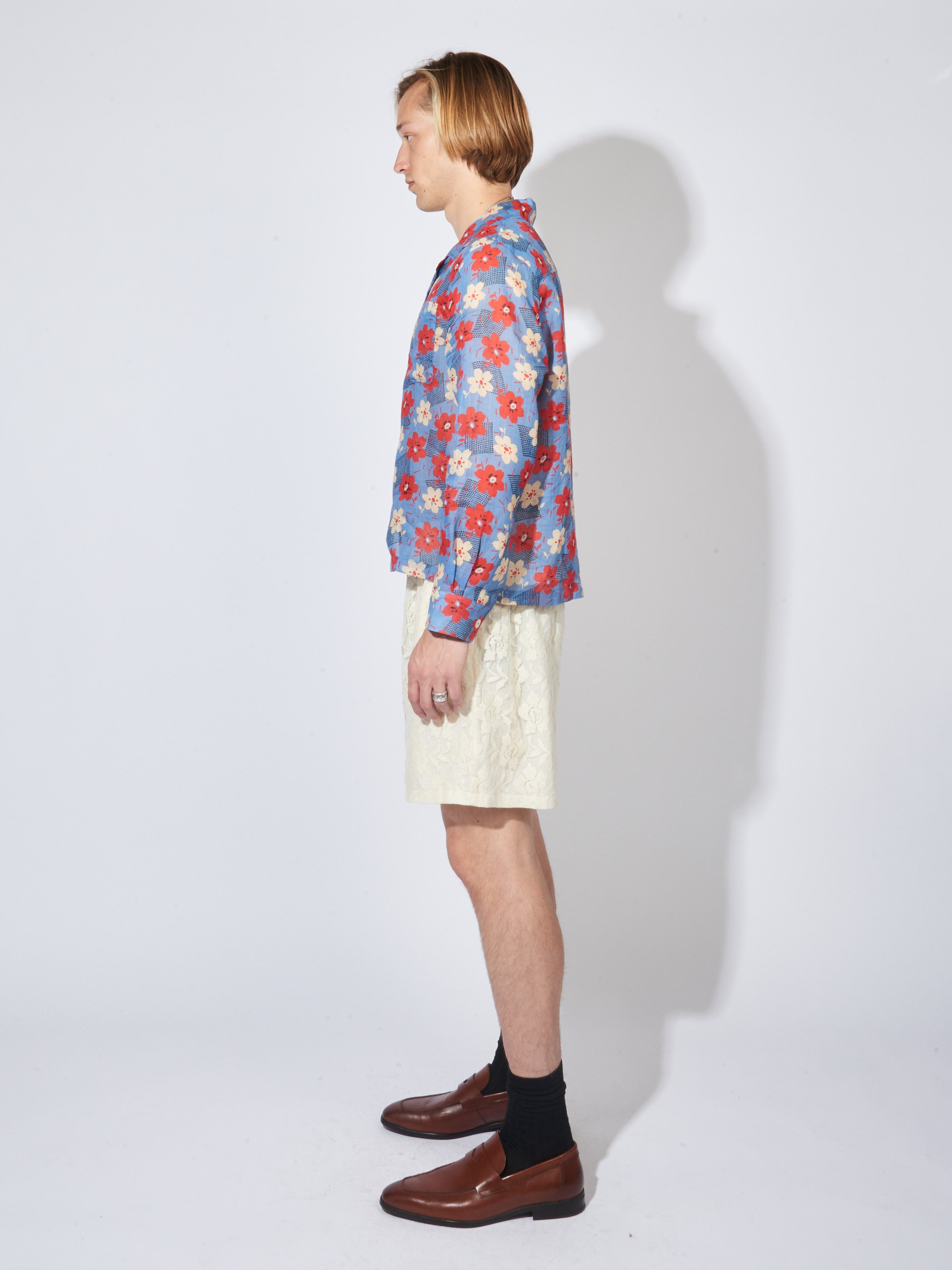 Bode - Primary/Multi Geo Poppy L/S Shirt – Frances May