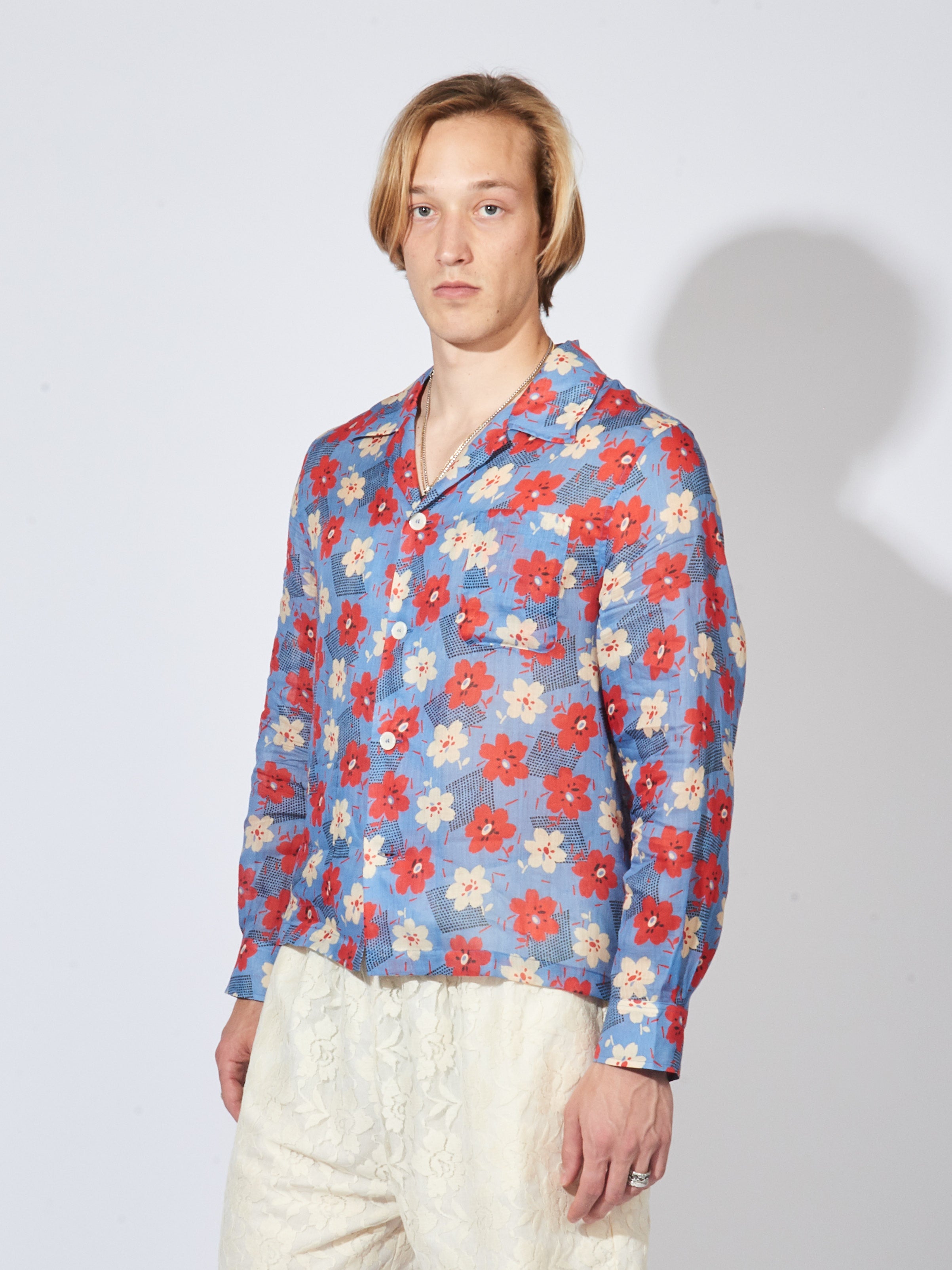 Bode - Primary/Multi Geo Poppy L/S Shirt – Frances May