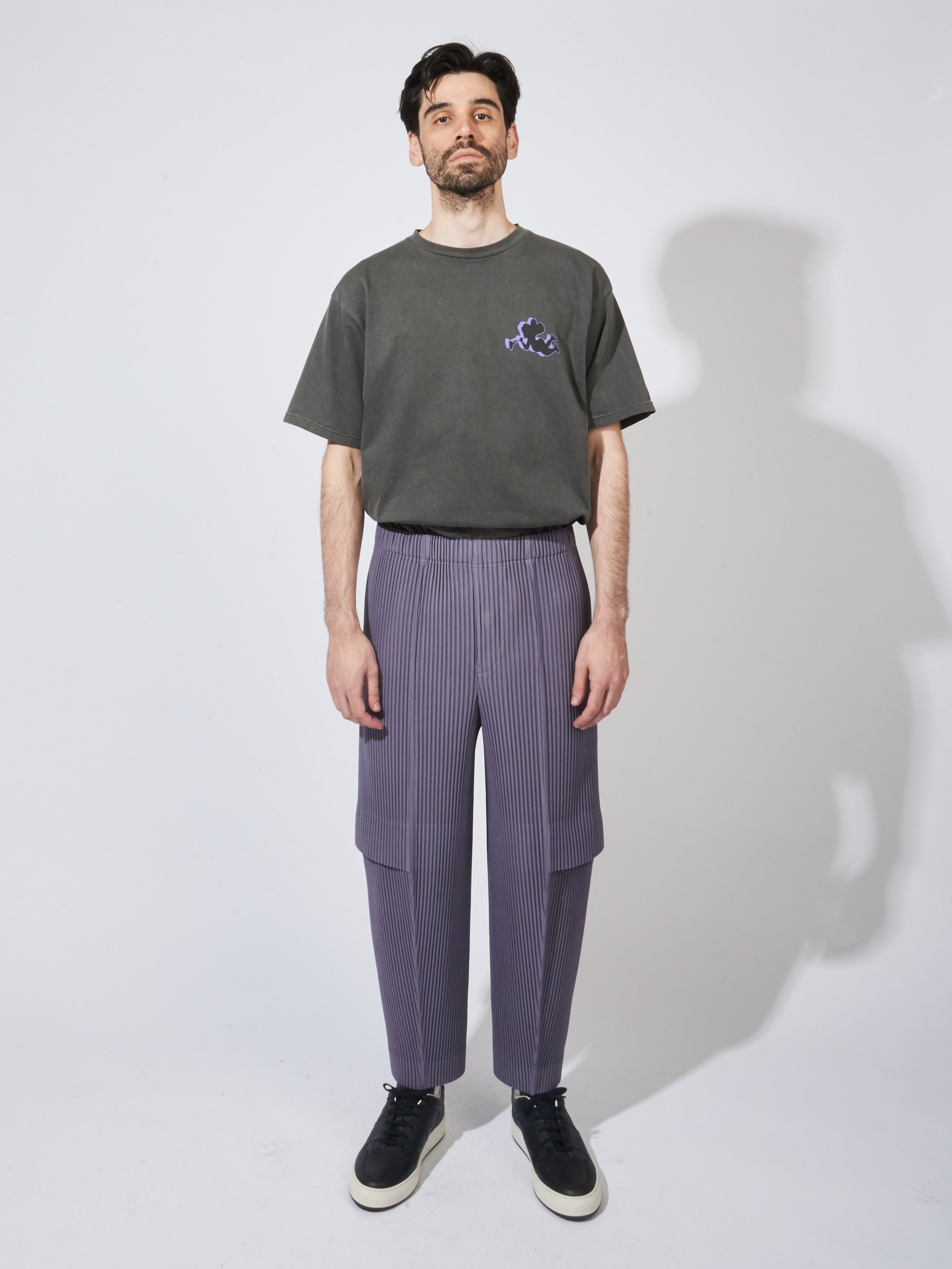 Homme Plisse Issey Miyake - Purple Grey Cargo Pants – Frances May