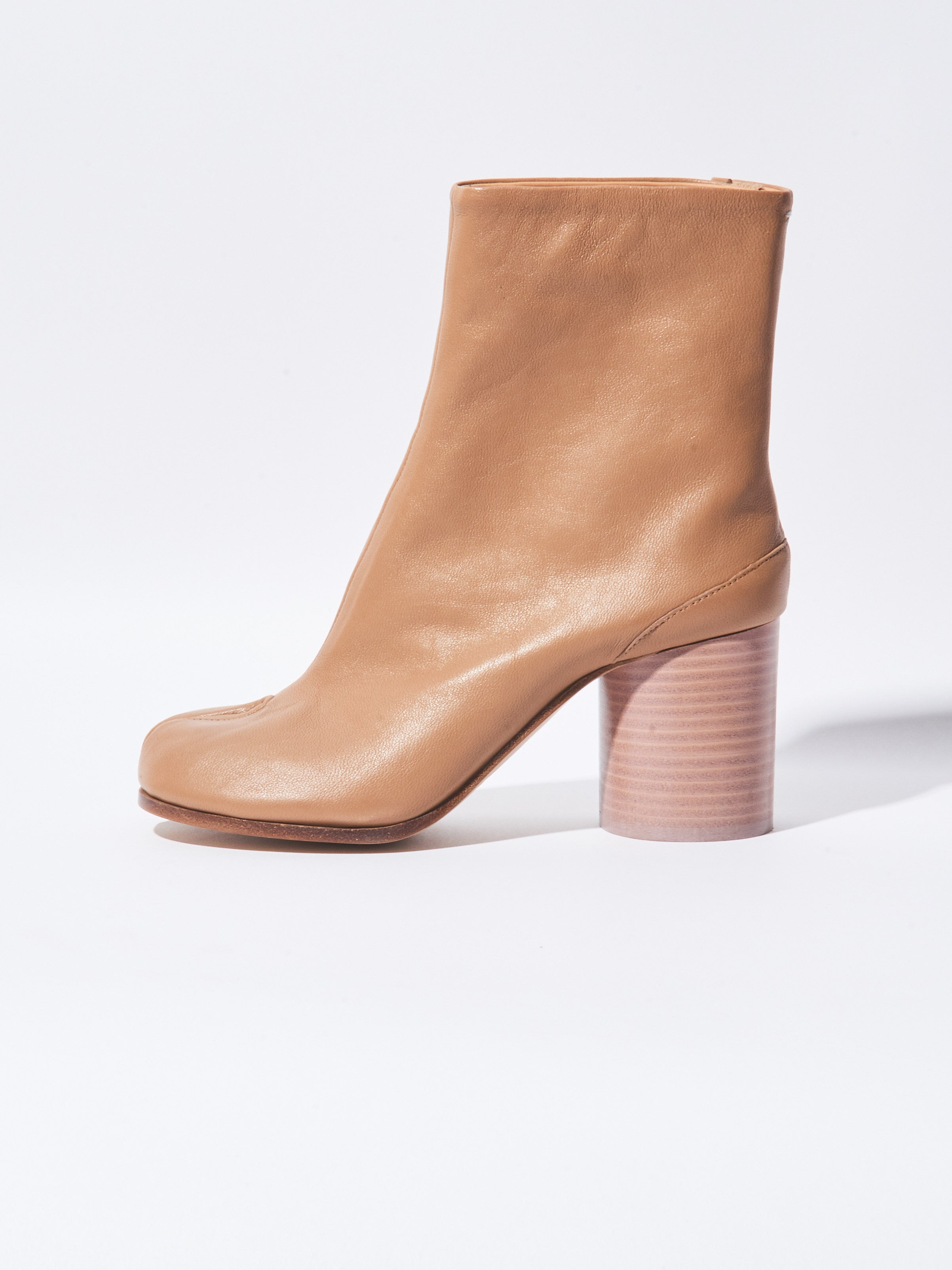 Maison Margiela - Nude High-Heel Tabi Boots – Frances May