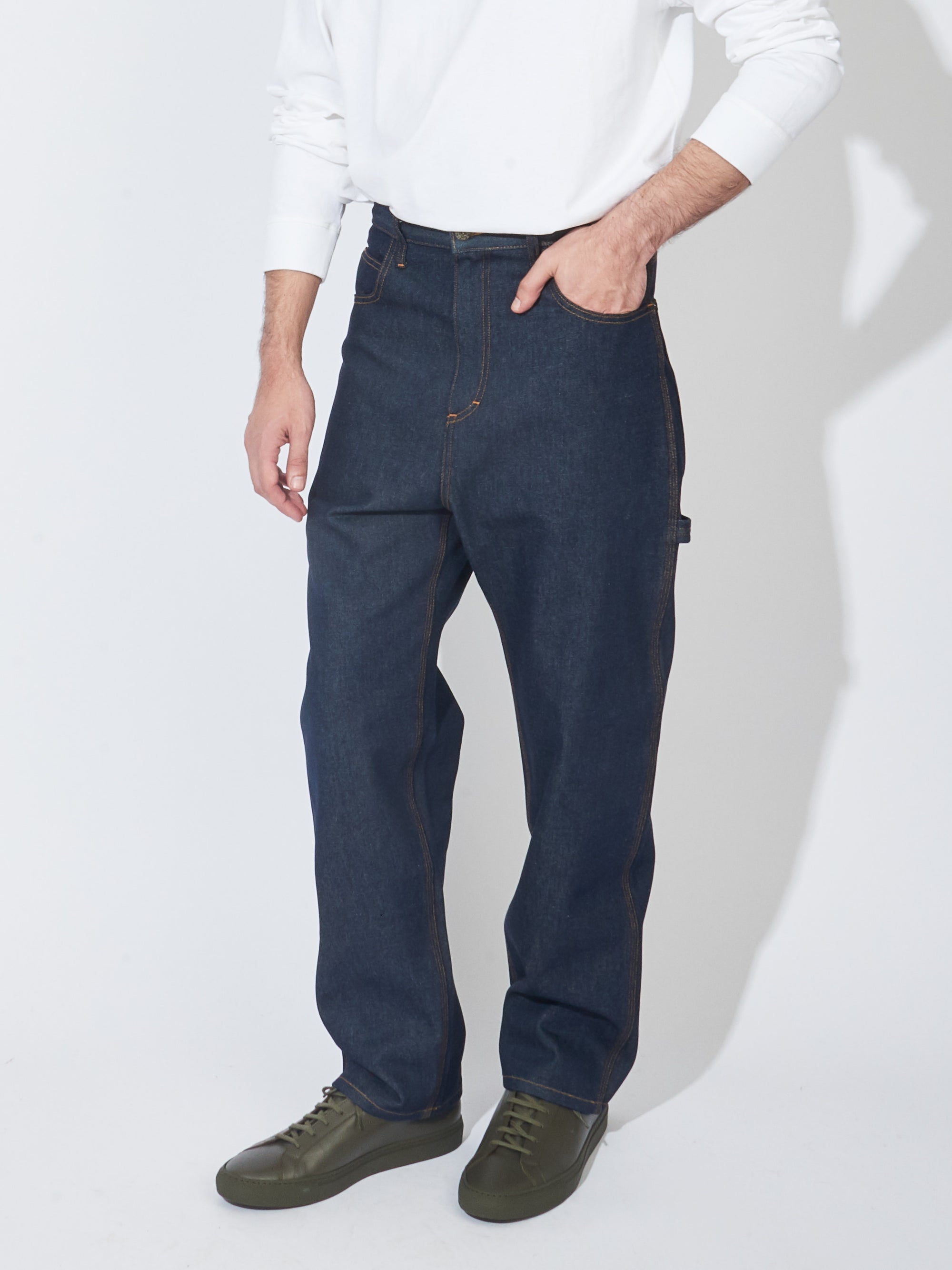 特価ブランド MONITALY Drop Crotch Painter Pants - パンツ