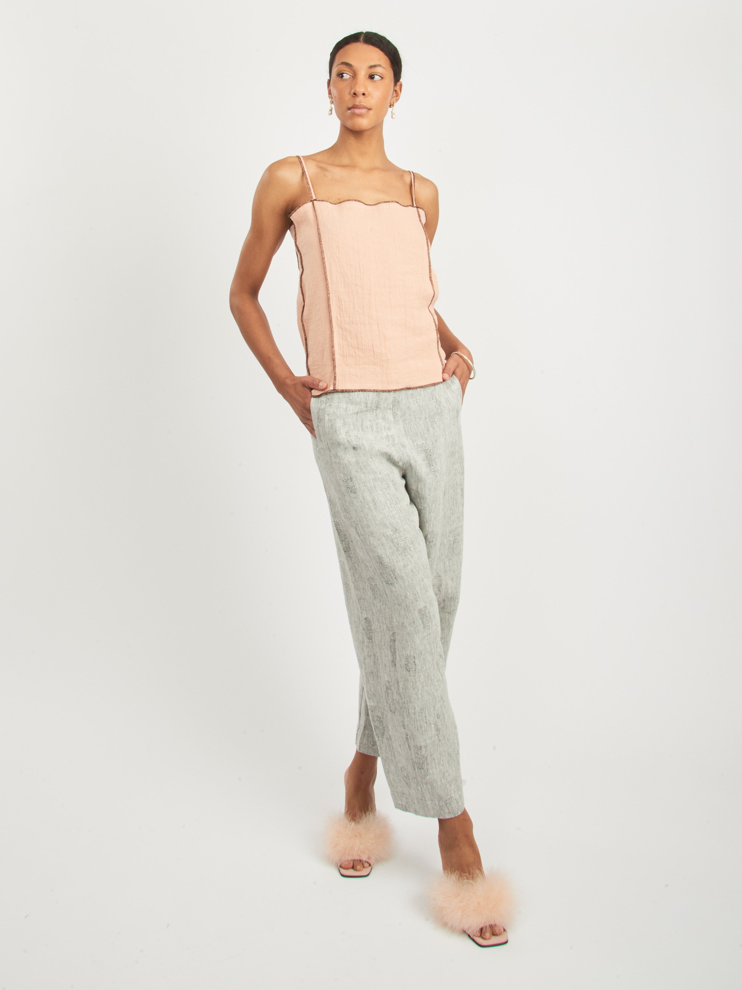 Baserange - Rose Shok Slip Top – Frances May