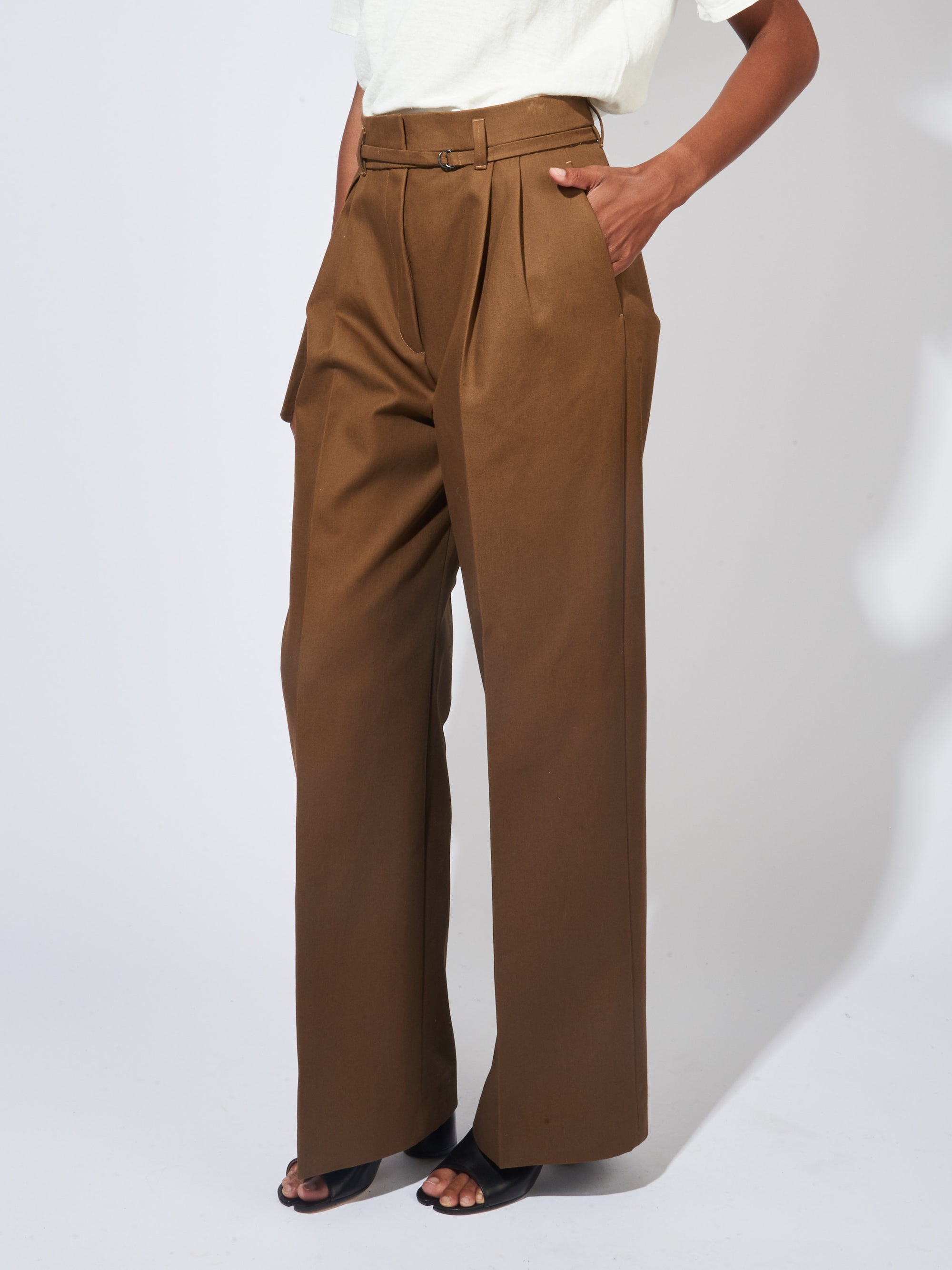 Christian Wijnants - Tobacco Parise Trouser – Frances May