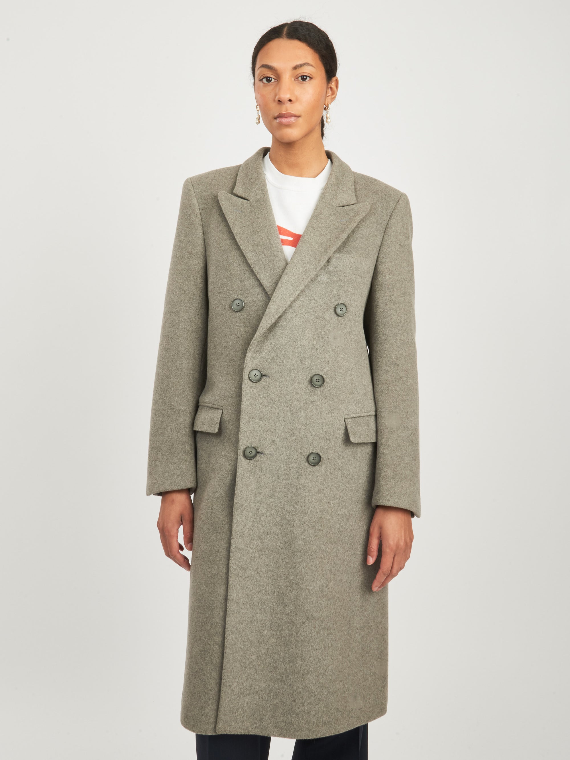 Double on sale breasted greatcoat