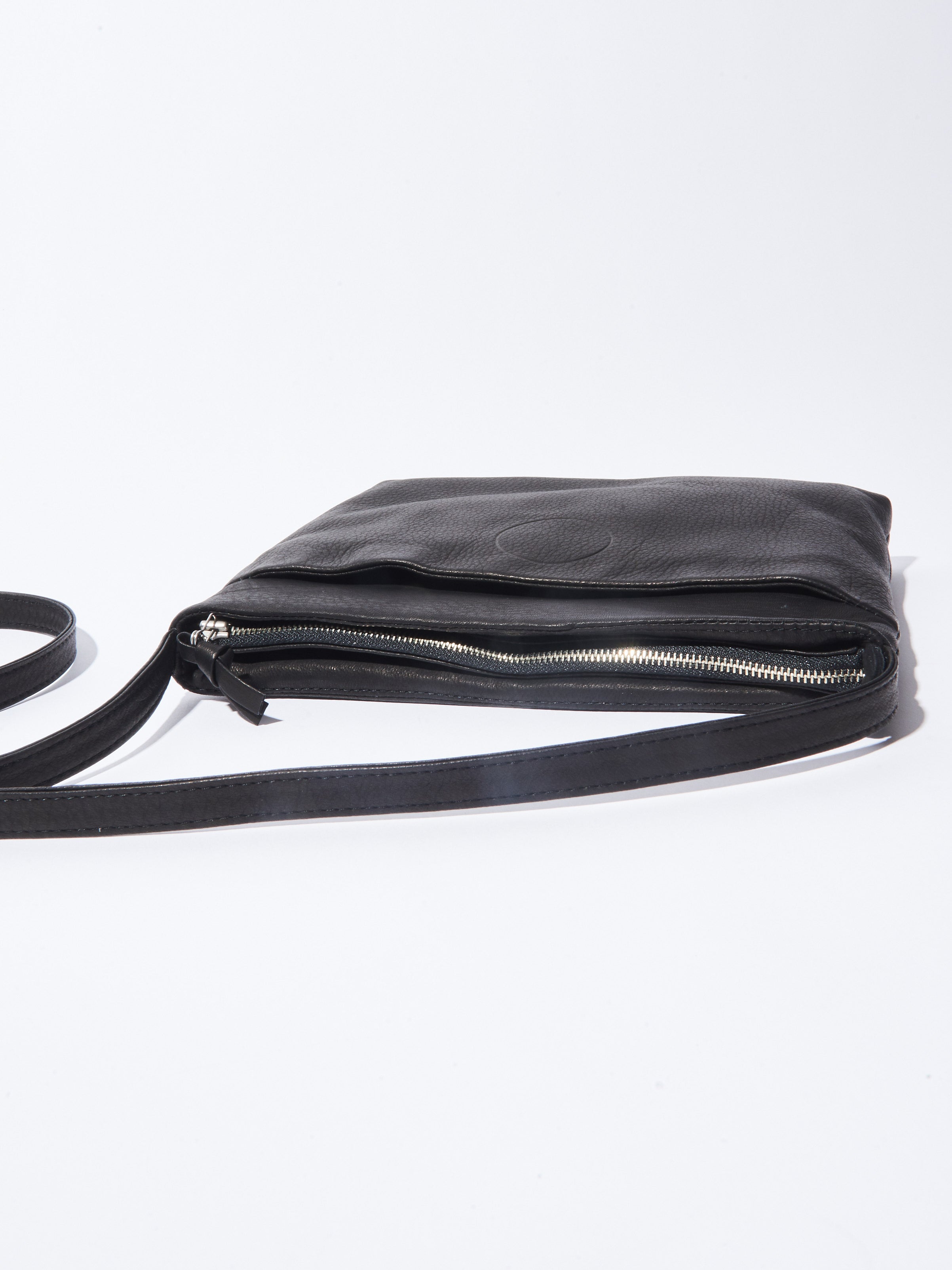 Cosmic Wonder - Black Deerskin Conductor Bag – Frances May