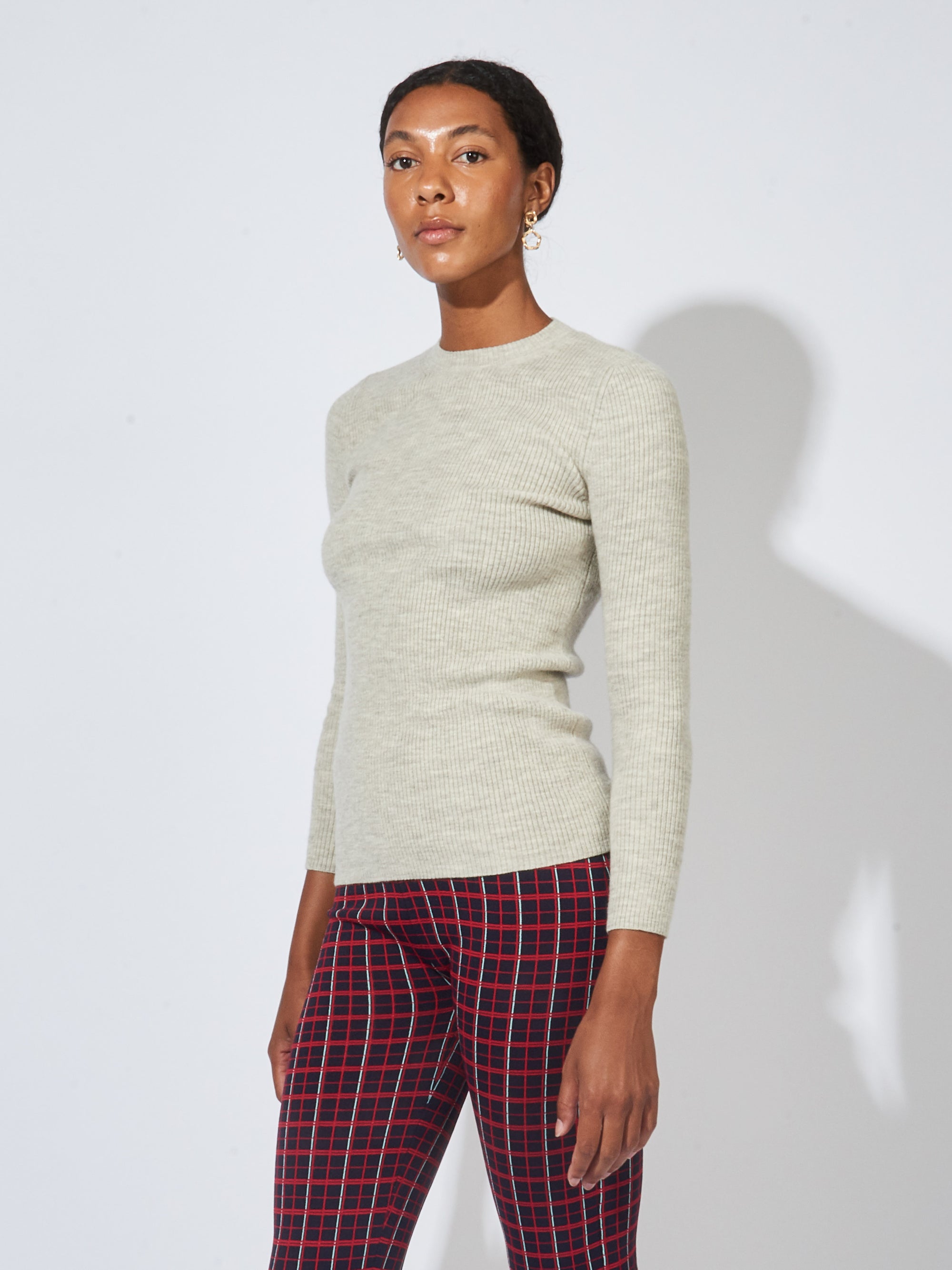 Lauren Manoogian - Carrara Rib 3/4 Crewneck – Frances May