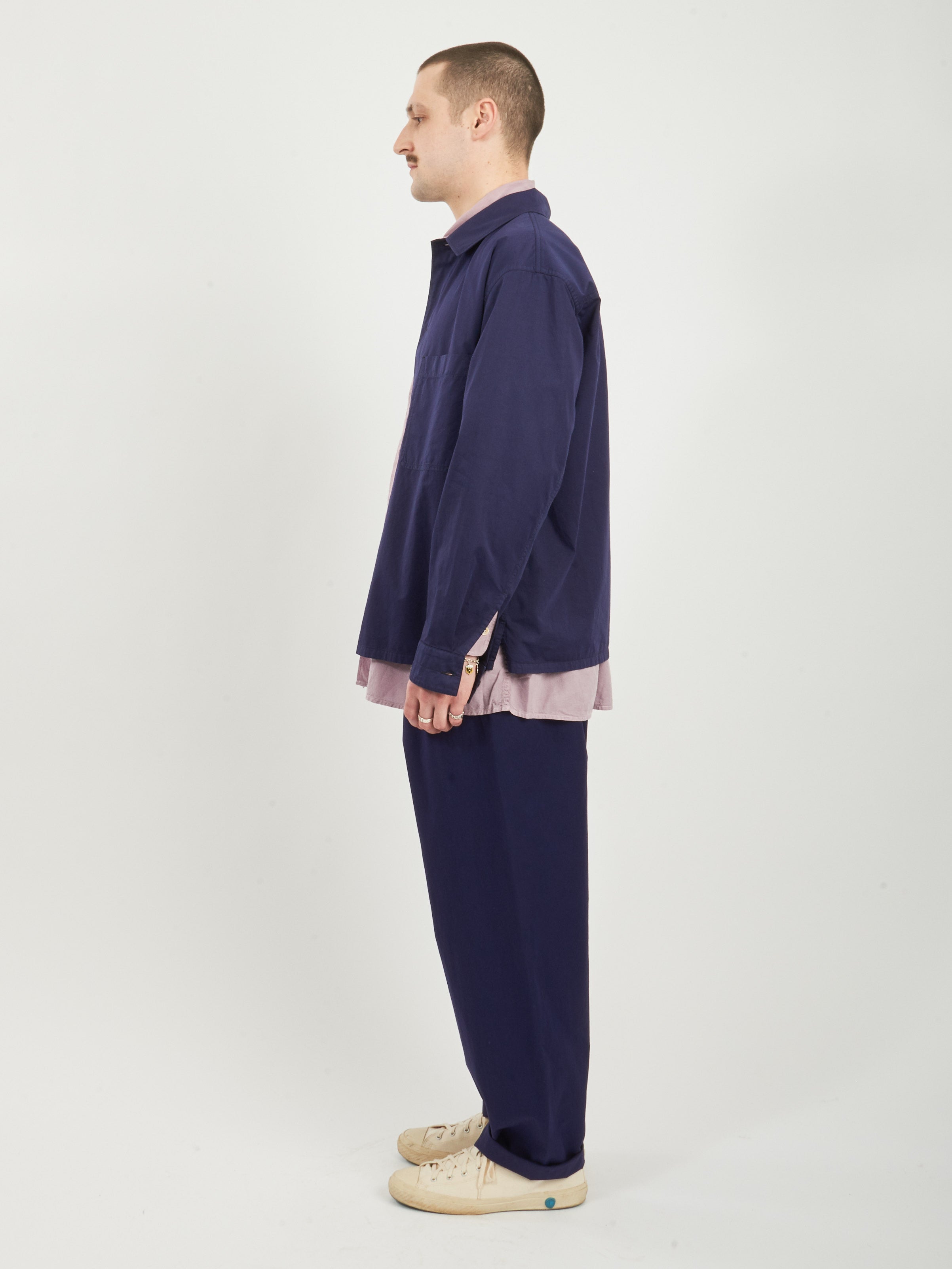 Lemaire - Blue Violet L/S Pyjama Shirt – Frances May