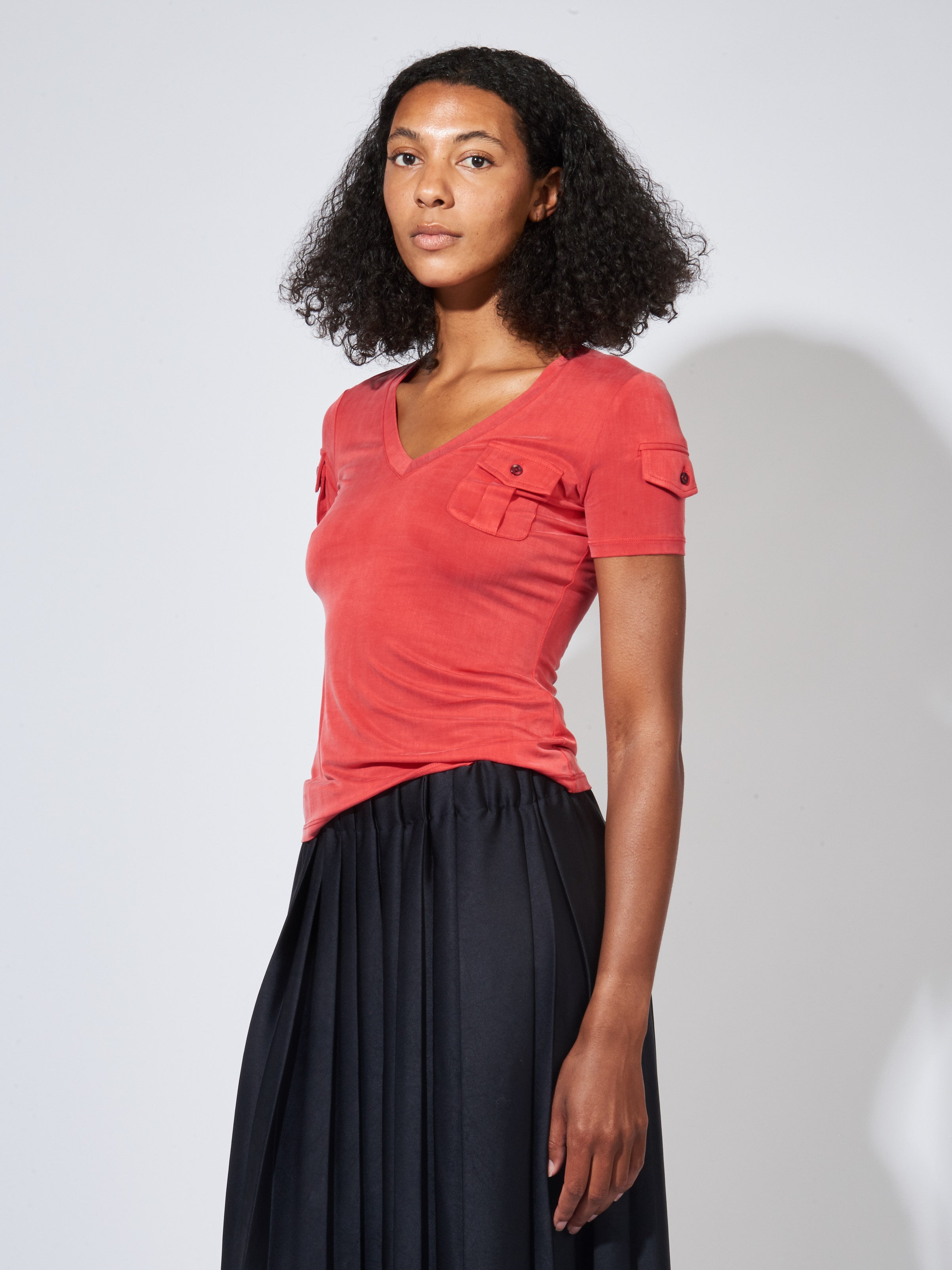 Maryam Nassir Zadeh - Coral Matique Top – Frances May