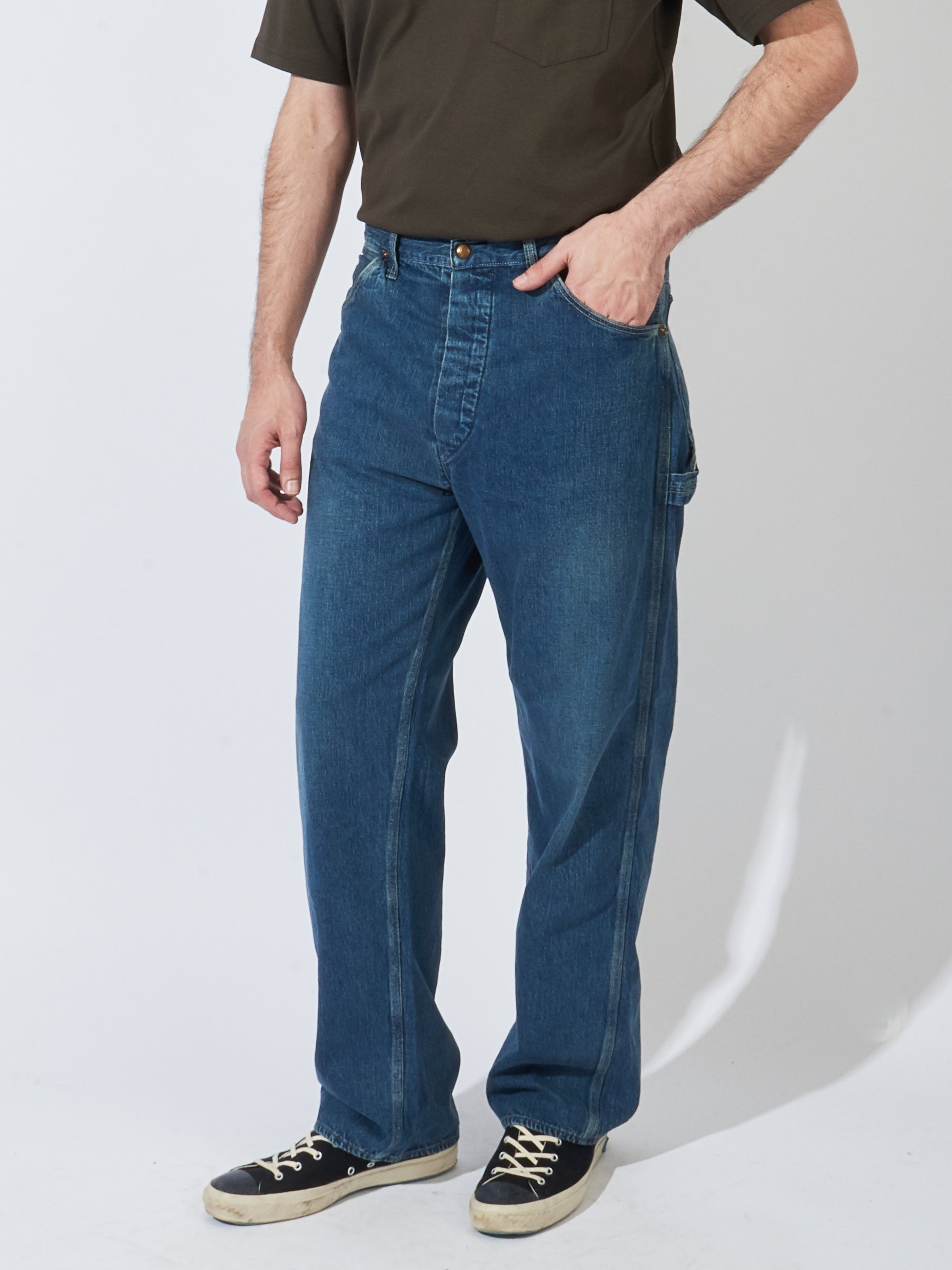 Orslow - Denim Used Wash Painter Pants – Frances May