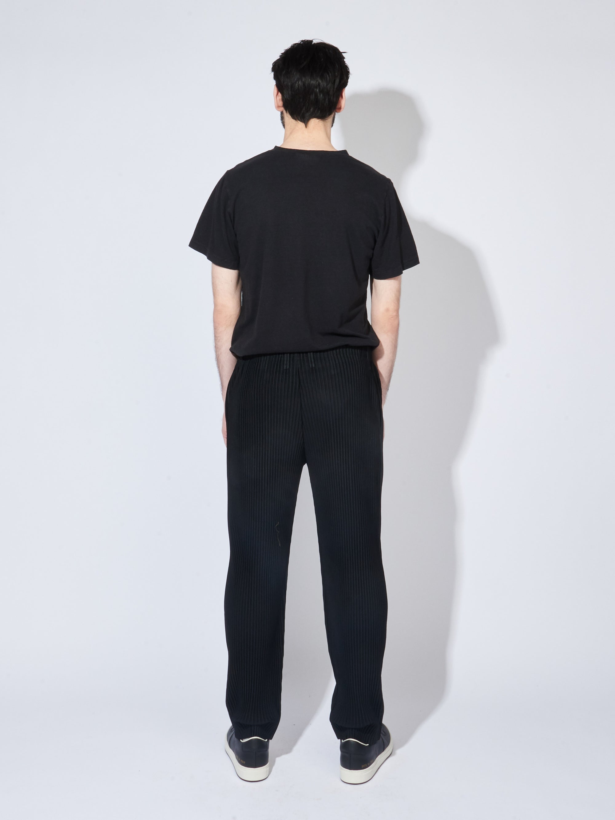 Homme Plisse Issey Miyake - Black Basics Straight Pants – Frances May