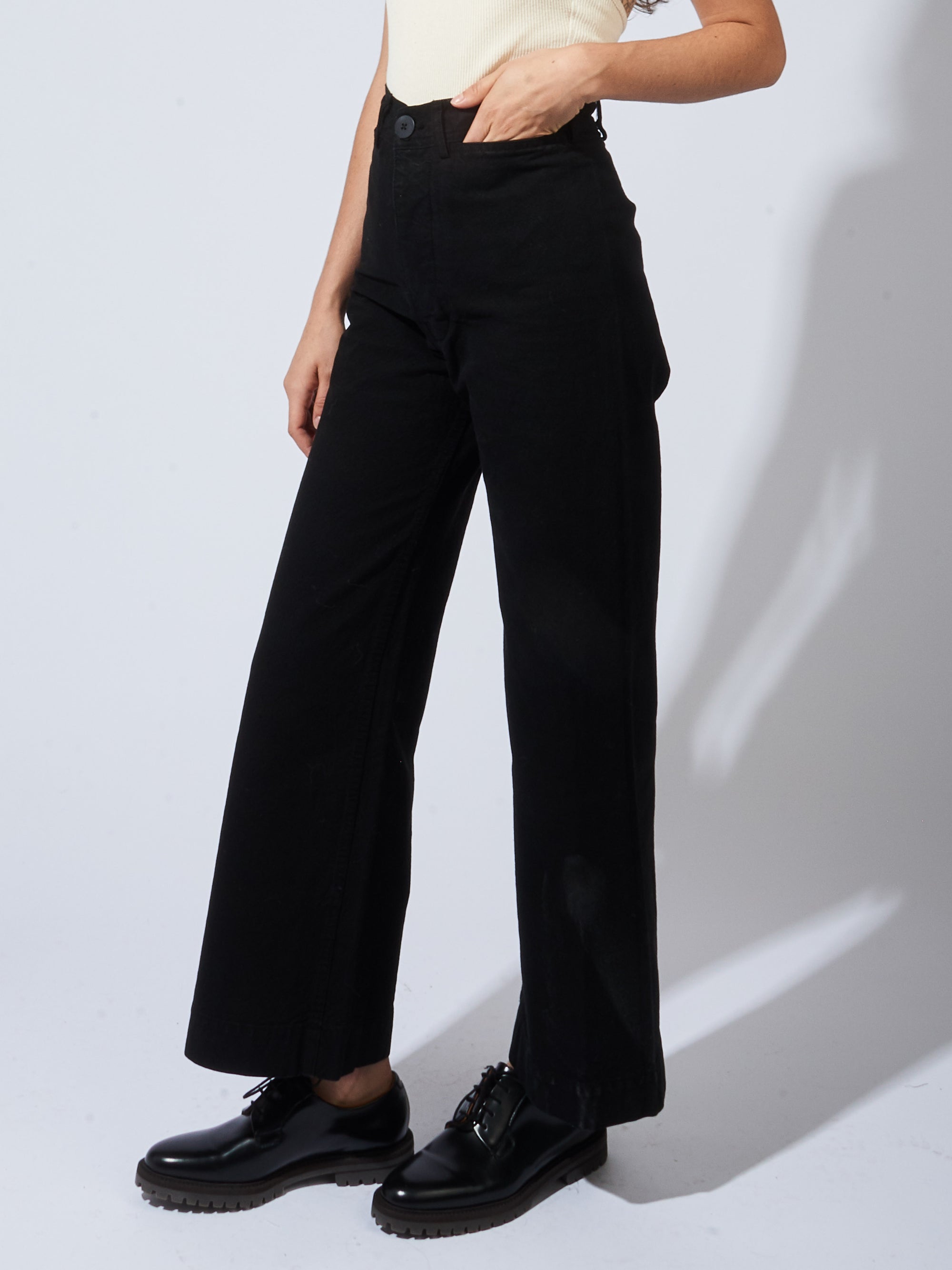 Madewell Et Sézane® Sailor Pants in Black