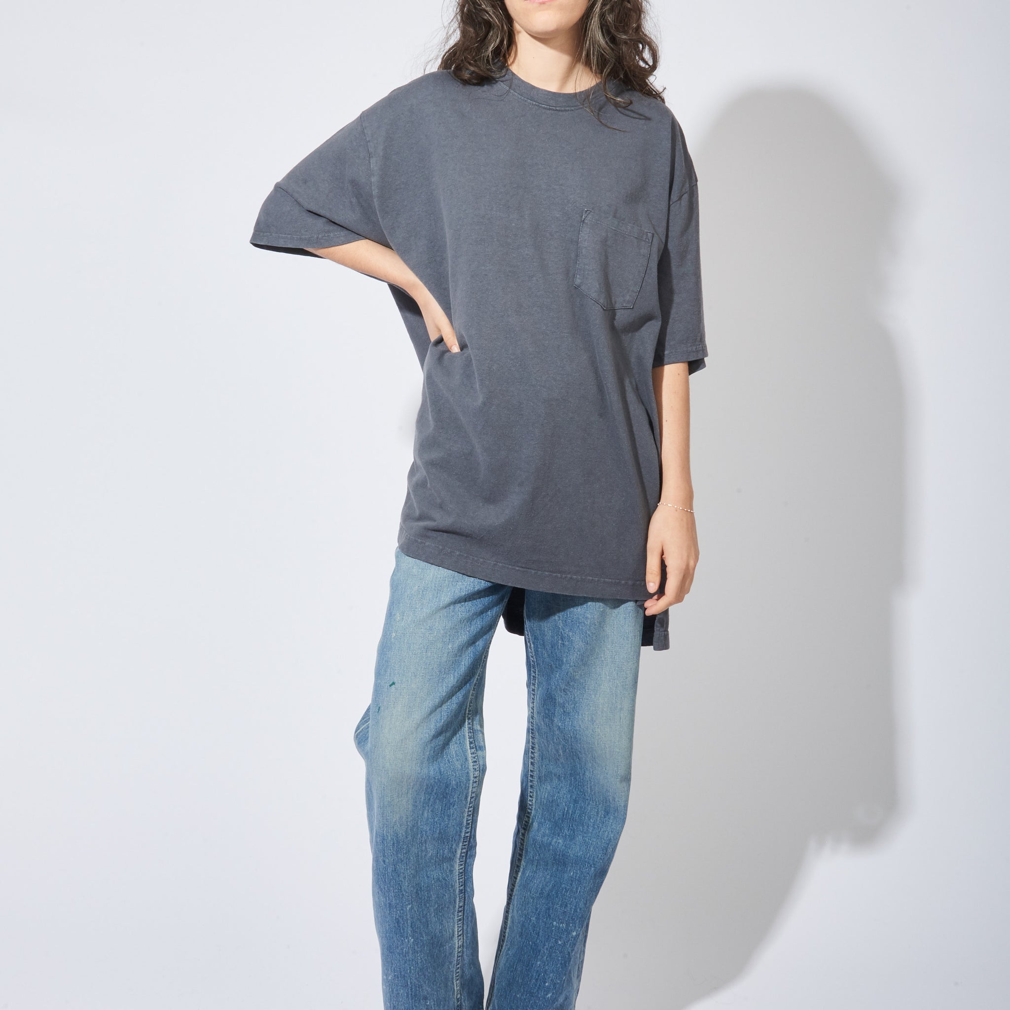 Oversized Tee | Jungmaven Hemp Clothing & Accessories DIESEL Gray / XS