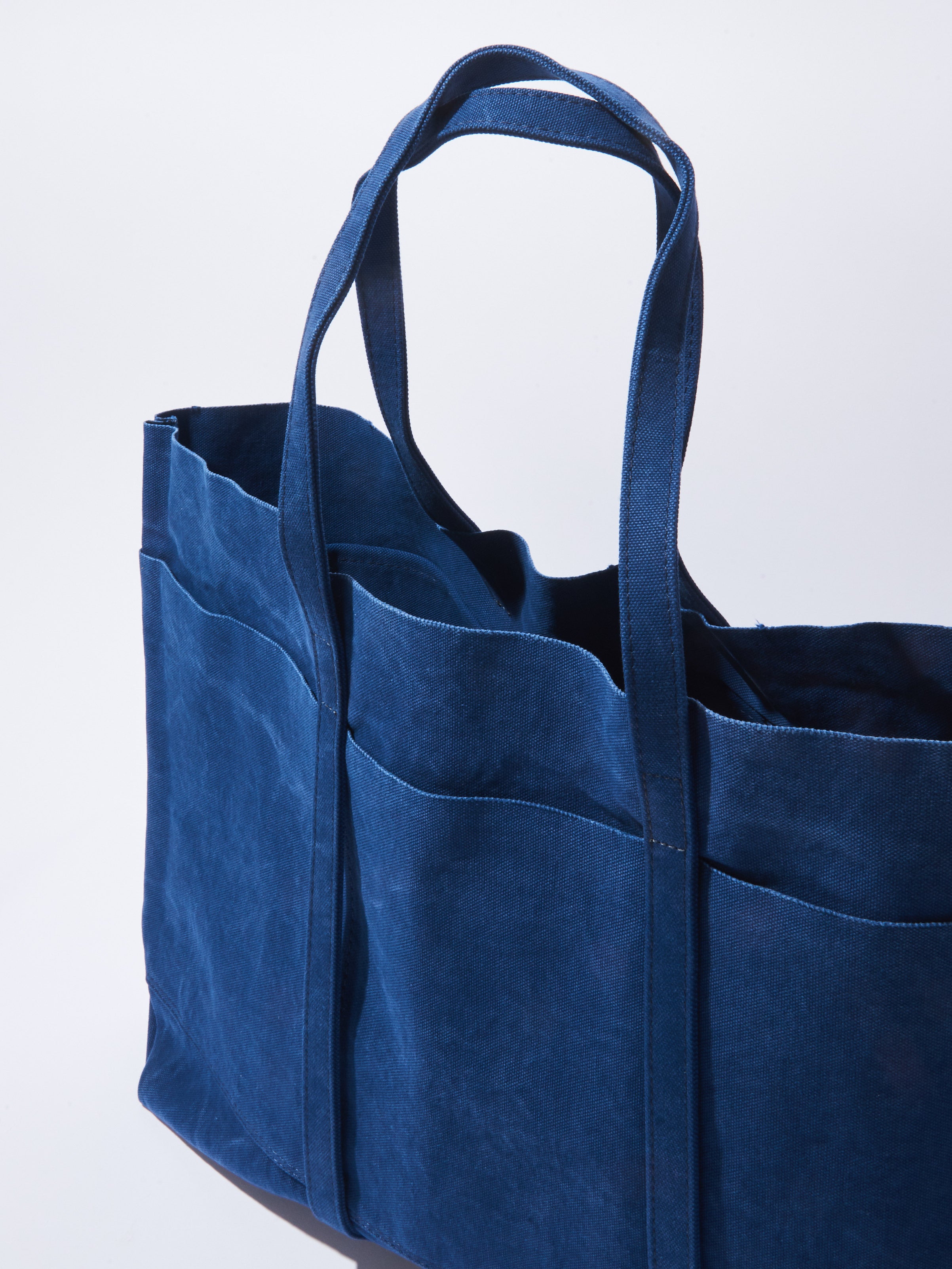 Blue deals canvas bag