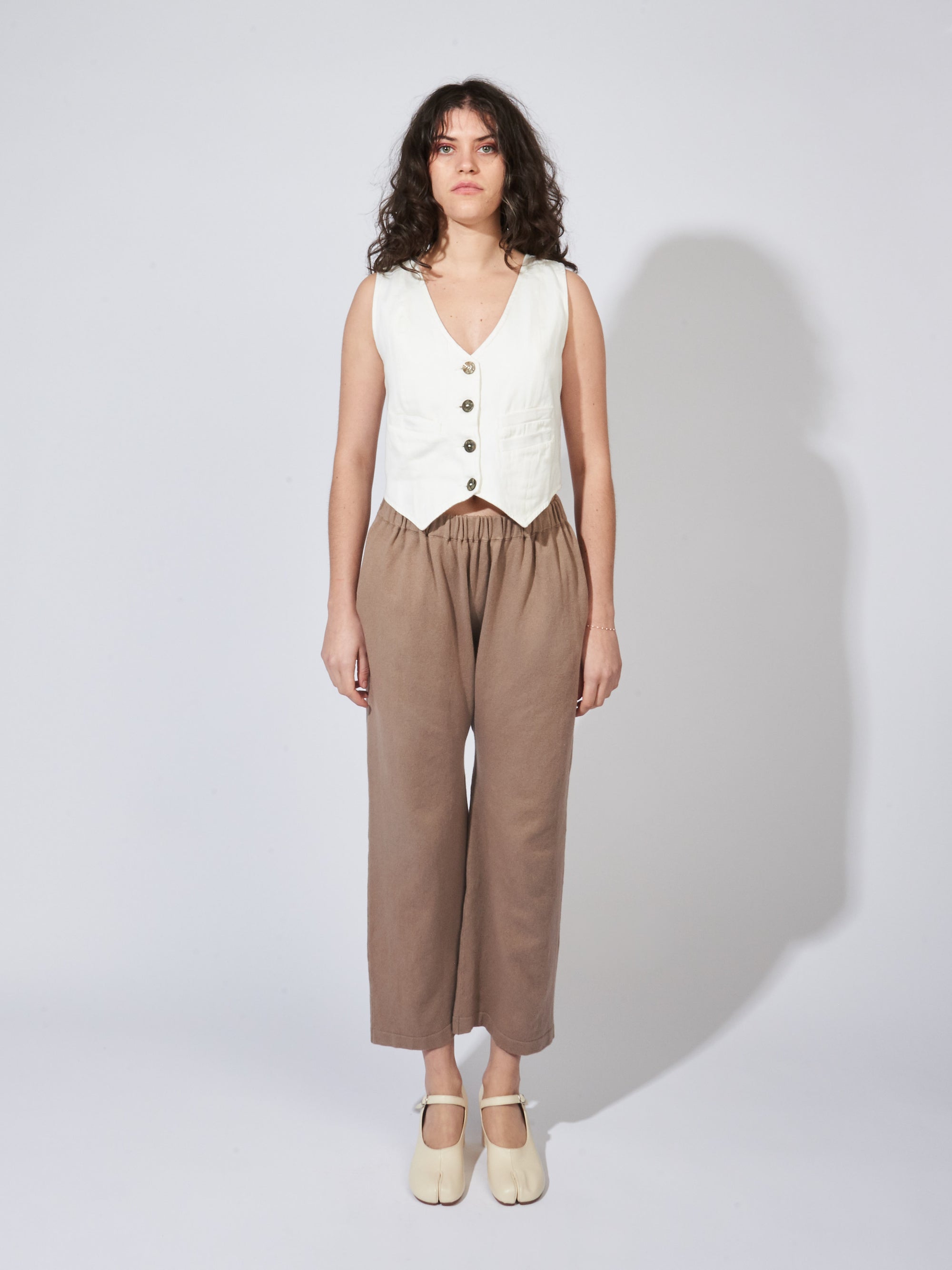 Taupe Peg Pants